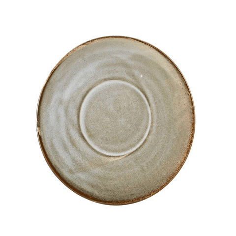 Terra Porcelain Grey Saucer 14.5cm