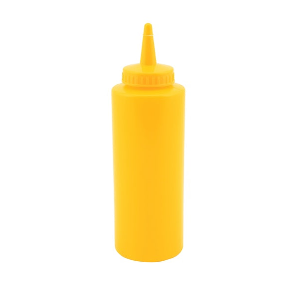 Genware Squeeze Bottle Yellow 12oz/35cl