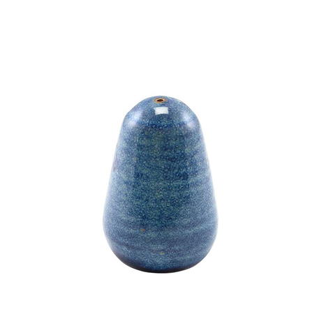 Terra Porcelain Aqua Blue Salt Shaker