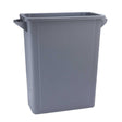 Slim Jim Grey Recycling Bin 65ltr