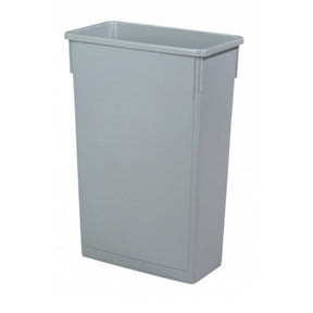Slim Jim Grey Recycling Bin 87Ltr