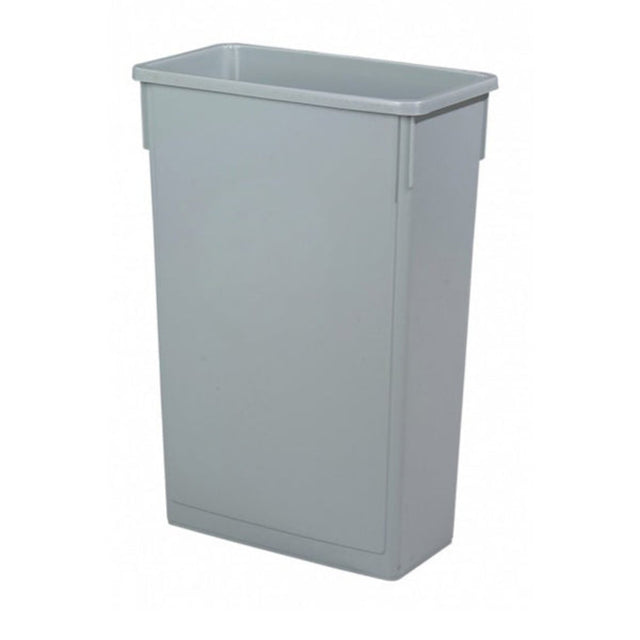 Slim Jim Grey Recycling Bin 87Ltr