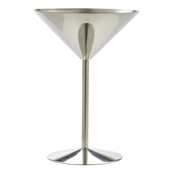 Martini Glass Stainless Steel  24cl/8.5oz