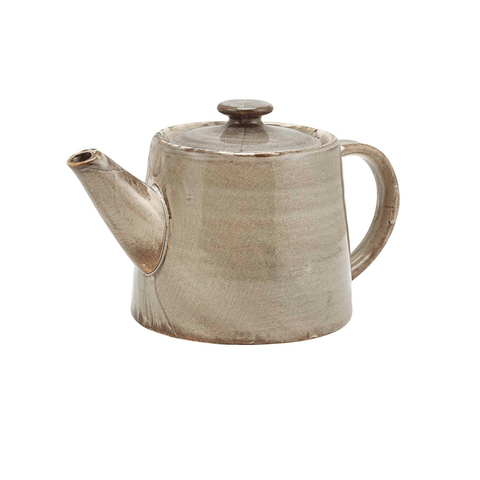 Terra Porcelain Grey Teapot 50cl/17.6oz