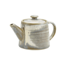 Terra Porcelain Matt Grey Teapot 50cl/17.6oz