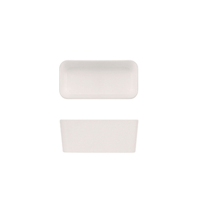 White Tokyo Melamine Middle Bento Box Insert 16.9 x 8.3 x 7cm