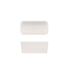 White Tokyo Melamine Middle Bento Box Insert 16.9 x 8.3 x 7cm