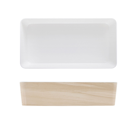 White Oak Tokyo Melamine Bento Outer Box 34.8 x 18 x 7.8cm