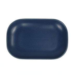 Terra Stoneware Antigo Denim Rectangular Plate 24 x 16.5cm - Pack 1