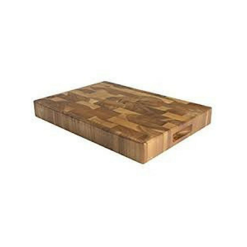 Acacia Wood End Grain Chopping Board 45.5 x 30.5 x 4.5cm