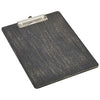 Black Wooden Menu Clipboard A5