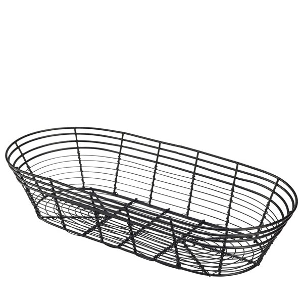 Wire Basket Oblong 39 x 17 x 8cm 6pk