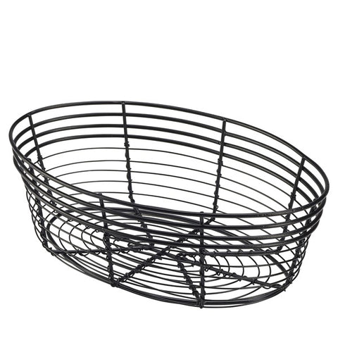 Wire Basket, Oval 25.5 x 16 x 8cm