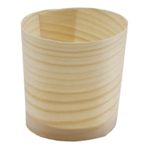 GenWare Disposable Wooden Serving Cups 4.5cm (100pcs) - Pack 1