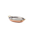 Copper Plated Oval serving Dish