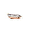 Copper Plated Oval serving Dish