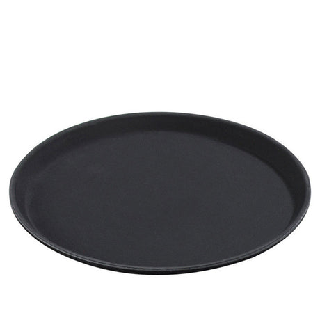 Round Fibreglass Tray Black 16 inch GenGrip