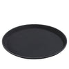 Round Non-Slip Tray Black 16 inch GenGrip