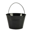 Stainless Steel Serving Bucket 25cm Dia Black - Pack 1