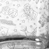 tattoo mixing glass